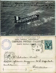 GENOVA CITTA'-REGATE MARINAI FRANCESI 1904-FOTOGRAFICA SCIUTTO-C14-10 - Bild 1 von 1