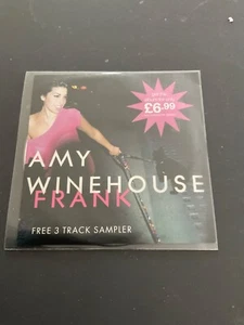 Amy Winehouse Frank 3 Track Promo CD Sampler Includes Amy Know U Now & No Greate - Picture 1 of 2