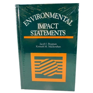 New ENVIRONMENTAL IMPACT STATEMENTS Book Jacob Bregman Kenneth M Mackenthun - Picture 1 of 3