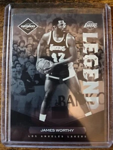 2011-12 Panini Limited James Worthy Legend 275/299 #176 Los Angeles Lakers HOF - Picture 1 of 2
