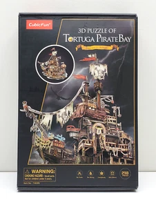 Cubicfun T4039h - Tortuga Pirate Bay - 3D Puzzle / Model - Pirates Caribbean - Picture 1 of 3