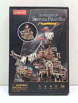 Cubicfun T4039h - Tortuga Pirate Bay - 3D Puzzle / Model - Pirates Caribbean - Image 1 of 3