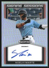 2022 Panini Prizm Draft Picks Signing Sessions #53 Noelvi Marte Auto