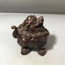 Chinese ancient lion incense burner
