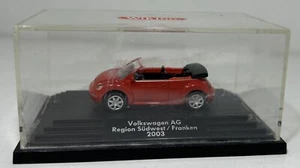 Wiking H0 - VW Käfer Cabrio rot neuwertig & OVP - Picture 1 of 4