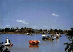 VIETNAM Postkarte Việt Nam Postcard Dam Sen Resort near Saigon Ho-Chi-Minh Stadt - Picture 1 of 2