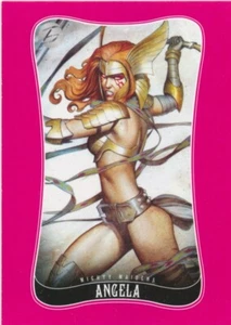 #48 ANGELA 2014 Rittenhouse Marvel Dangerous Divas 2 THOR GUARDIANS - Picture 1 of 2