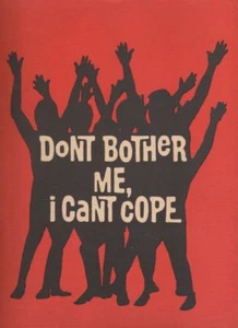 Programa de recuerdos "Don't Bother Me, I Can't Cope" 1972 Micki Grant Broadway - Imagen 1 de 5