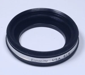 EdnaLite Ø34mm #615 Vintage Adapter Ring Filter Halter Foto Zubehör USA - Bild 1 von 2