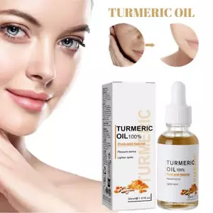 Face Serum Turmeric Oil For Dark Spots Reduce Pure Natural Oils Turmeric F7S8 - Picture 1 of 13