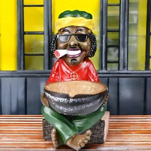 Character Jumbo Ashtray Cigar - Decorative Cigar Ashtray Art - Cigar Accessory - Picture 1 of 10