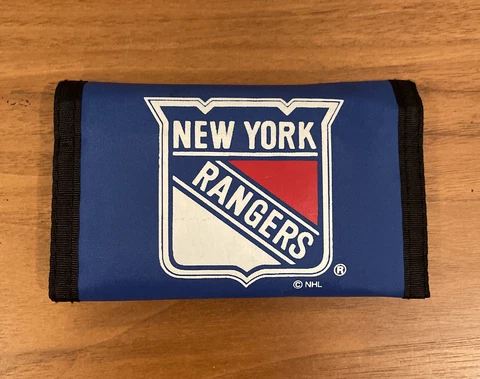 New York Rangers Tri-Fold Wallet NHL Cover