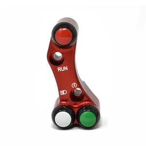 RIGHT HANDLEBAR SWITCH RED BREMBO RACING PUMP JETPRIME BMW S 1000 RR HP4 2009-14 - Picture 1 of 5