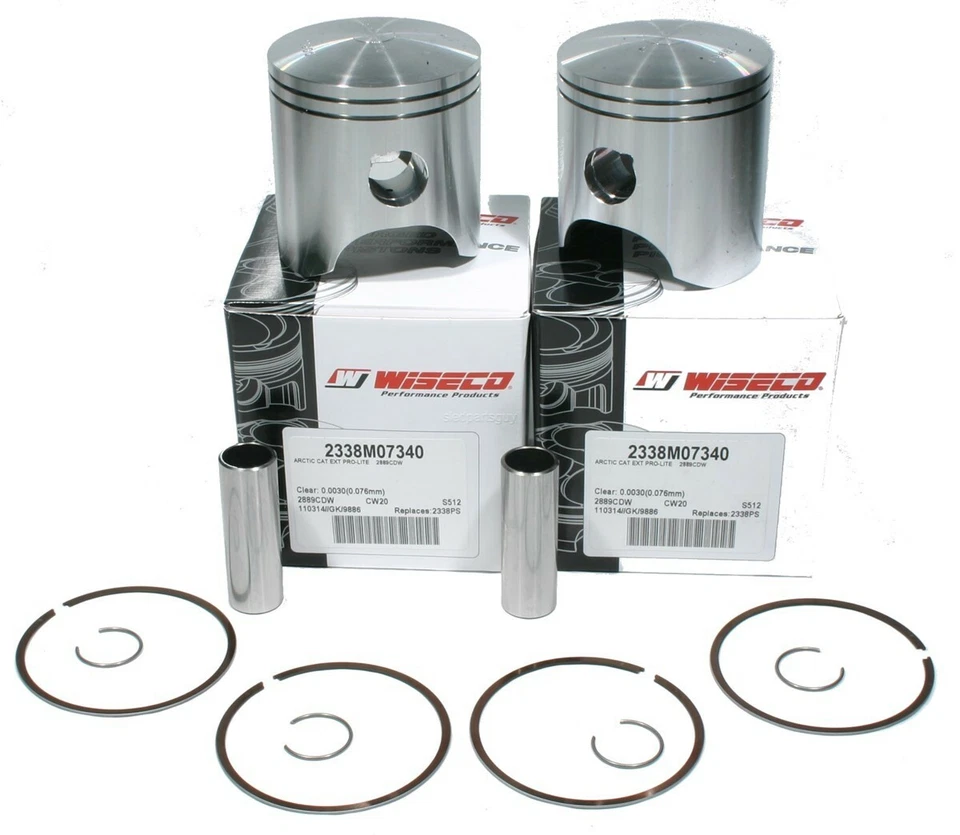 Arctic Cat Bearcat 550, 1995-2002, поршни Wiseco - 2338M07340 - Изображение 1 из 1