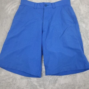 Under Armour Mens Performance Golf Shorts Blue Size 30x10 Inch - Picture 1 of 9