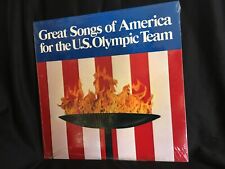 Various Artists: Great Songs of America for the U.S. Olympic Team 1983 LP CBS