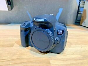 Canon EOS 700D 18.0 MP Digital SLR Camera - Black (Body Only)