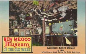 Postal Moriarity NM "Longhorn Ranch Saloon Restaurant" Ruta 66 Nuevo México - Imagen 1 de 2