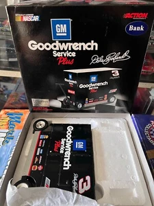 Action 1999 - Dale Earnhardt #3 GM Goodwrench Service Plus 1:16 Pit Wagon BANK - Picture 1 of 2