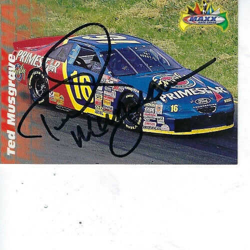 TED MUSGRAVE SIGNED 1997 MAXX RACING #61 - NASCAR - Image 1 of 1