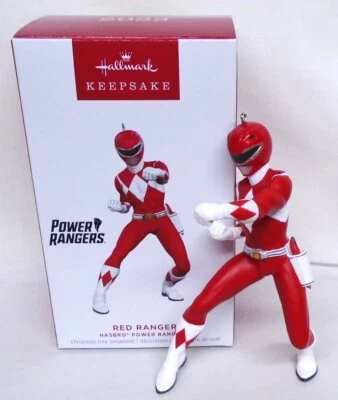 Hallmark Christmas Ornament Hasbro Power Rangers Red Ranger 2023 NIB