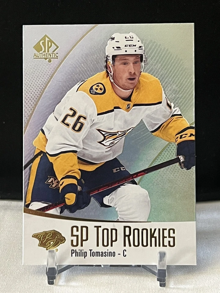 2021-22 UD SP Authentic Top Rookies #TR15 Philip Tomasino RC - Image 1 of 3