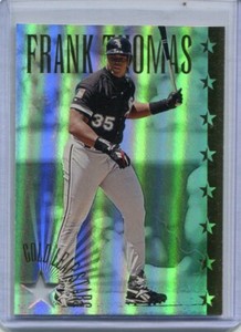 1995 Leaf - FRANK THOMAS - Gold Leaf Stars Die Cut #10 - WHITE SOX #d/10000