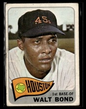 1965 Topps #109 Walt Bond Houston Astros