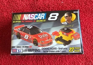 Vintage Mega Bloks NASCAR Dale Earnhardt Jr Car & Building Set 27 Piece NEW 9944 - Picture 1 of 4