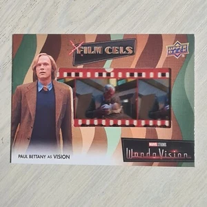 Paul Bettany as Vision Film Cels #1970-2 Wanda Vision Trading Card - Foto 1 di 1