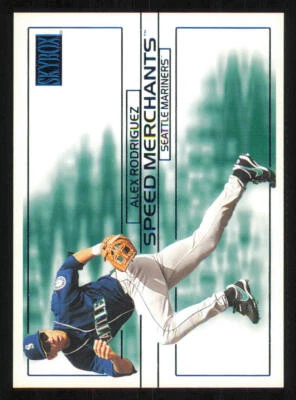 2000 SkyBox Speed Merchants #4 Alex Rodriguez - Image 1 of 2
