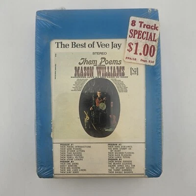 Mason Williams - Them Poems And Things - 8 Track - Sealed - 1103 *Buy2Get1Free, - Image 1 of 4