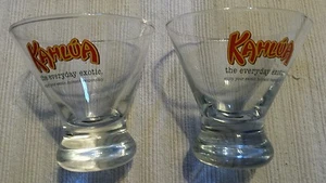 2er SET Kahlua Lowball Rocks Gläser The everyday exotic Coffee Flavored Likör - Bild 1 von 1