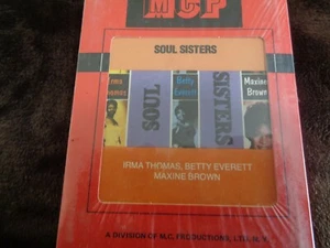SOUL SISTERS SEALED 8 TRACK!! IRMA THOMAS/BETTY EVERETT/MAXINE BROWN!! GET DOWN! - Bild 1 von 3