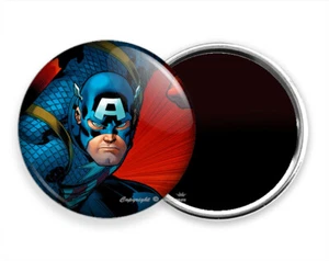 ANGRY CAPTAIN AMERICA SUPERHELD COMICS HD KÜHLSCHRANK KÜHLSCHRANKMAGNET NOTIZHALTER - Bild 1 von 1