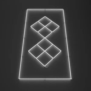 LED Hexagon Garage Lights 6500K Car Detailing Shop Light with Border Two Square - Picture 1 of 11