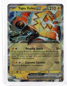 Pokemon Tapu Koko ex - Double Rare SV04: Paradox Rift 068/182 NM - Picture 1 of 1