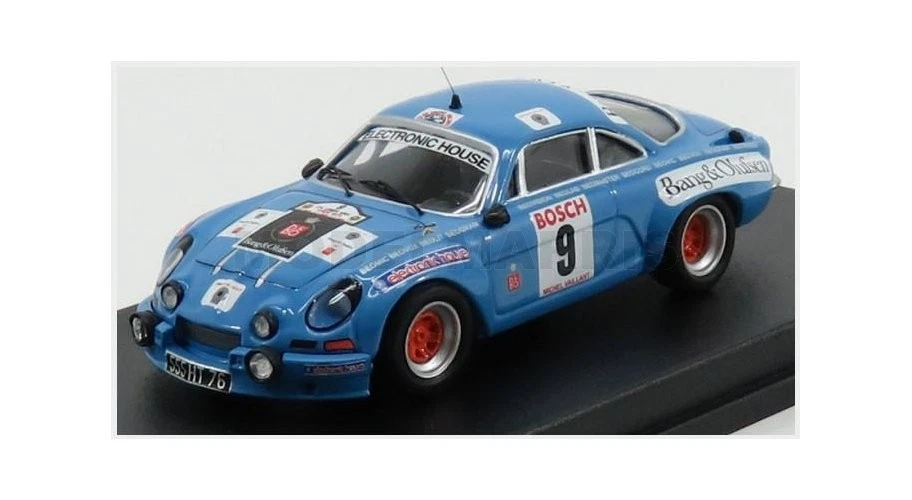 1 43 Trofeu Alpine Renault A110 #9 Ypres Rally Nusbaumer/jimmy 1975