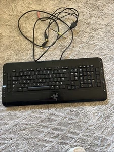 Teclado para juegos RAZER TARANTULA genuino con cable RZ03-0007 NEGRO no probado - Imagen 1 de 7