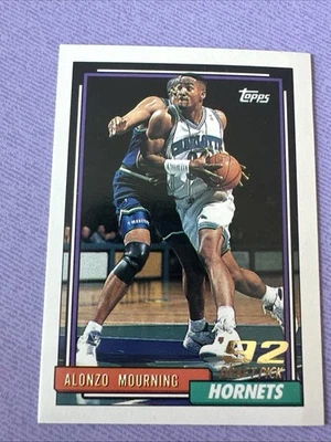 Selección del draft 1993 Topps 92 #393 Alonzo Mourning Foto 1 de 4