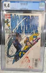 Wolverine #78 - CGC 9.4 - 1994 - Adam Kubert Art *Snikt* 🔥 - Picture 1 of 3
