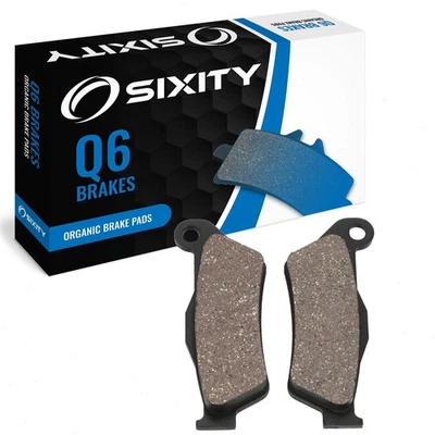 Rear Organic Brake Pads 2009-2010 BMW K1300GT Set Full Kit Touring Complete ru - Image 1 of 4