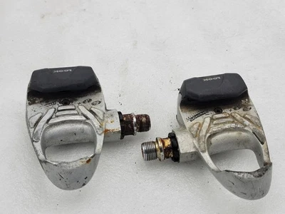 Pedales de bicicleta de carretera sin clip ajuste multitensor PP 247 aspecto usado 9/16” Foto 1 de 4