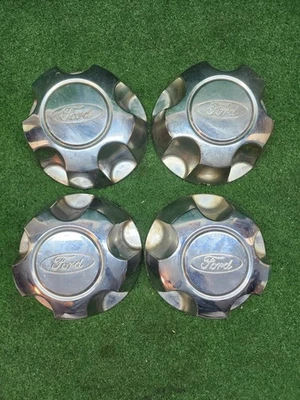 4 Ford Explorer Ranger Sport Trac Hubcaps Center Caps Set Of 4 OEM 7L54-1A096-AA - Image 1 of 4