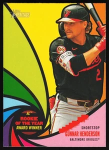 2024 Topps Heritage Gunnar Henderson #AW-5 Award Winners - Picture 1 of 2