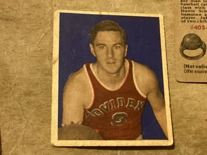 1948 Bowman #1 Ernie Calverley Basketball Card - EX - Corner Wear - No Creases - Picture 1 of 2