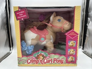 VINTAGE Cabbage Patch Kids 1992 CRIMP ‘n CURL PONY tan blue eyes Midnight - Picture 1 of 11