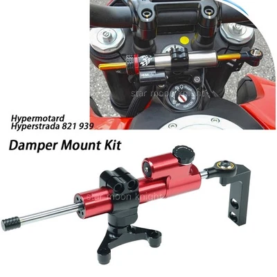 Kit de montagem amortecedor estabilizador de direção para Ducati Hypermotard Hyperstrada 821 939 - Imagem 1 de 4