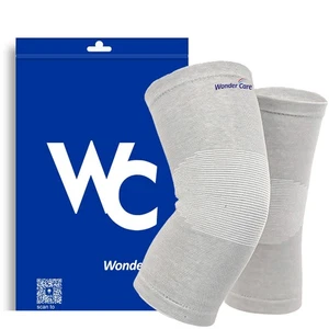 WC Bamboo Knee Sleeve Elastic Compression Breathable Knee Brace 3-5 days deliver - Picture 1 of 8