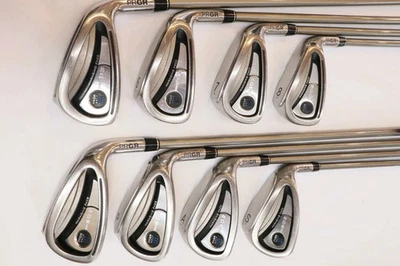 PRGR GN 502 Iron Set 5-9+Pw+Aw+Sw Graphite Shaft Flex-SR 8pcs Right-Handed Used - Image 1 of 4